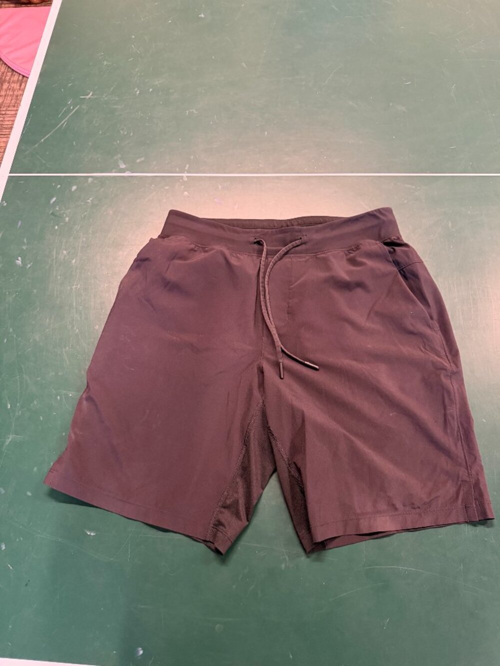 Lululemon Men’s Black Technical Drawstring Shorts Estimated Size M